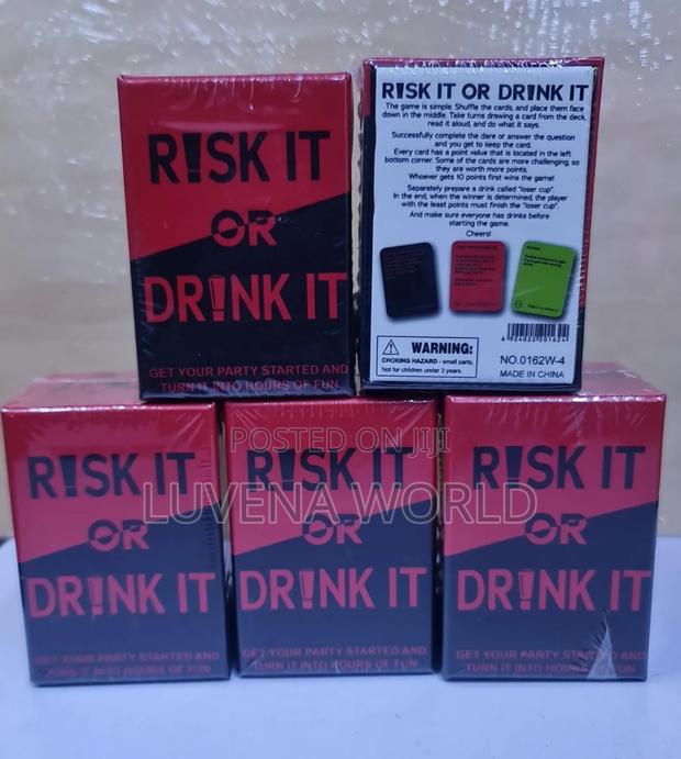 Risk It or Drink It - main view