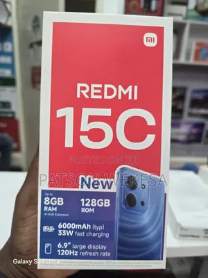 New Xiaomi Redmi 15C 4G 128 GB