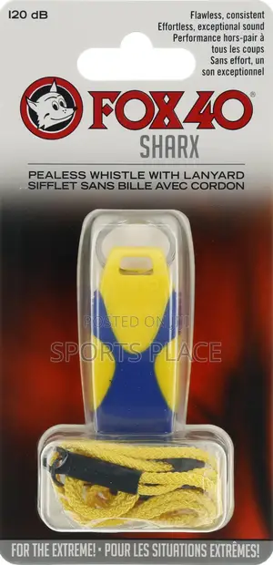 Sharx Fox 40 Pealess Whistle