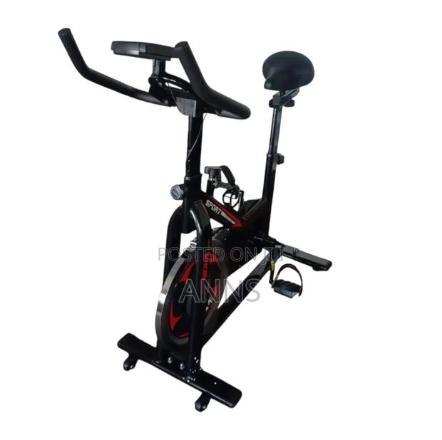 Exercise Spin Bike And