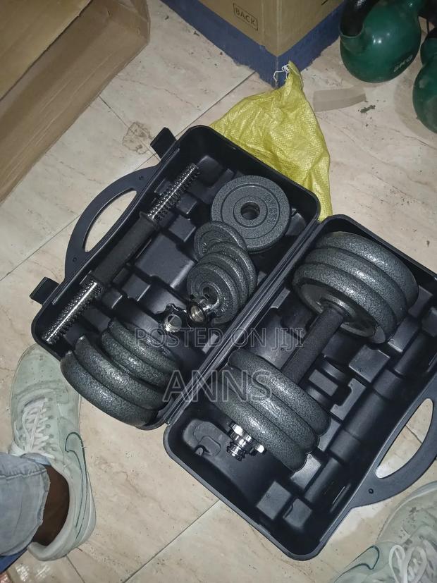 30 KGS Gym Exercise Weights - main view