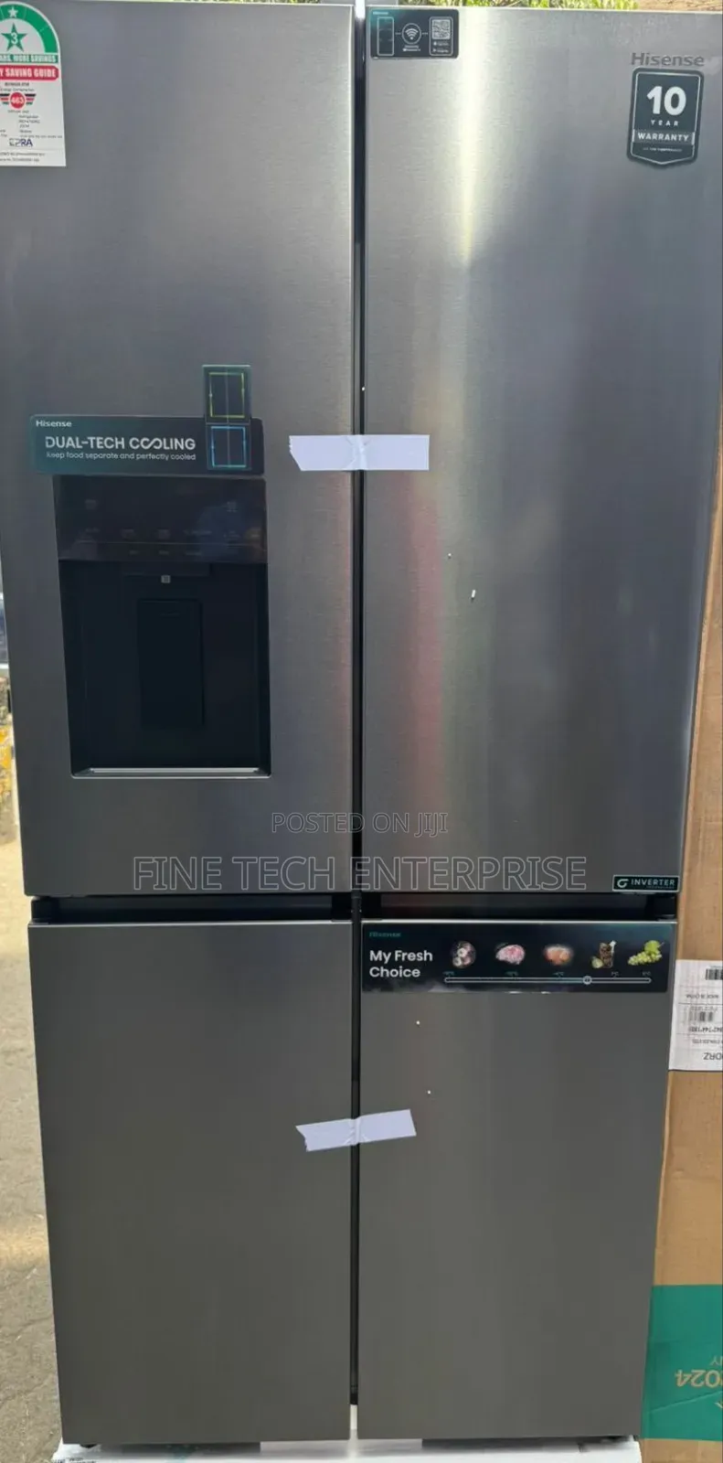 Hisense Fridge 470 Drz With Inverter Ice Maker