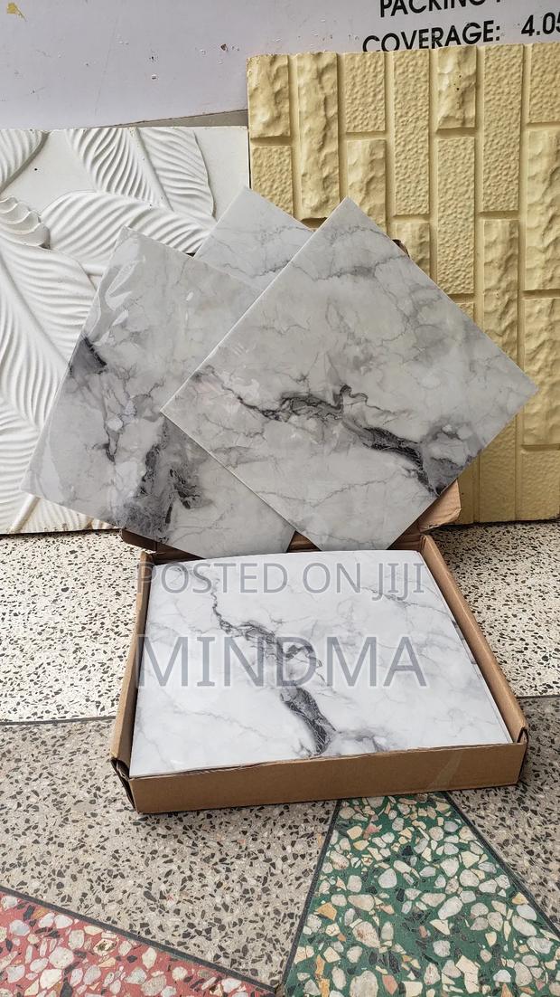 Marble Look Water Proof Tile Panels - Bathroom,Kitchen.Peel and Stick