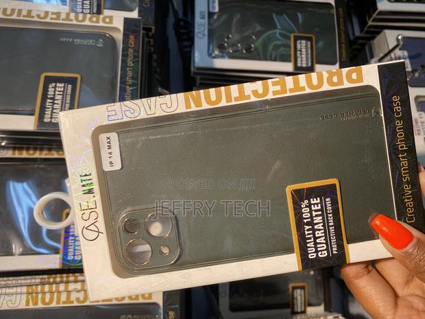 Loxo Genuine Plated Leather Case for iPhone 14 Pro Max - thumbnail 3