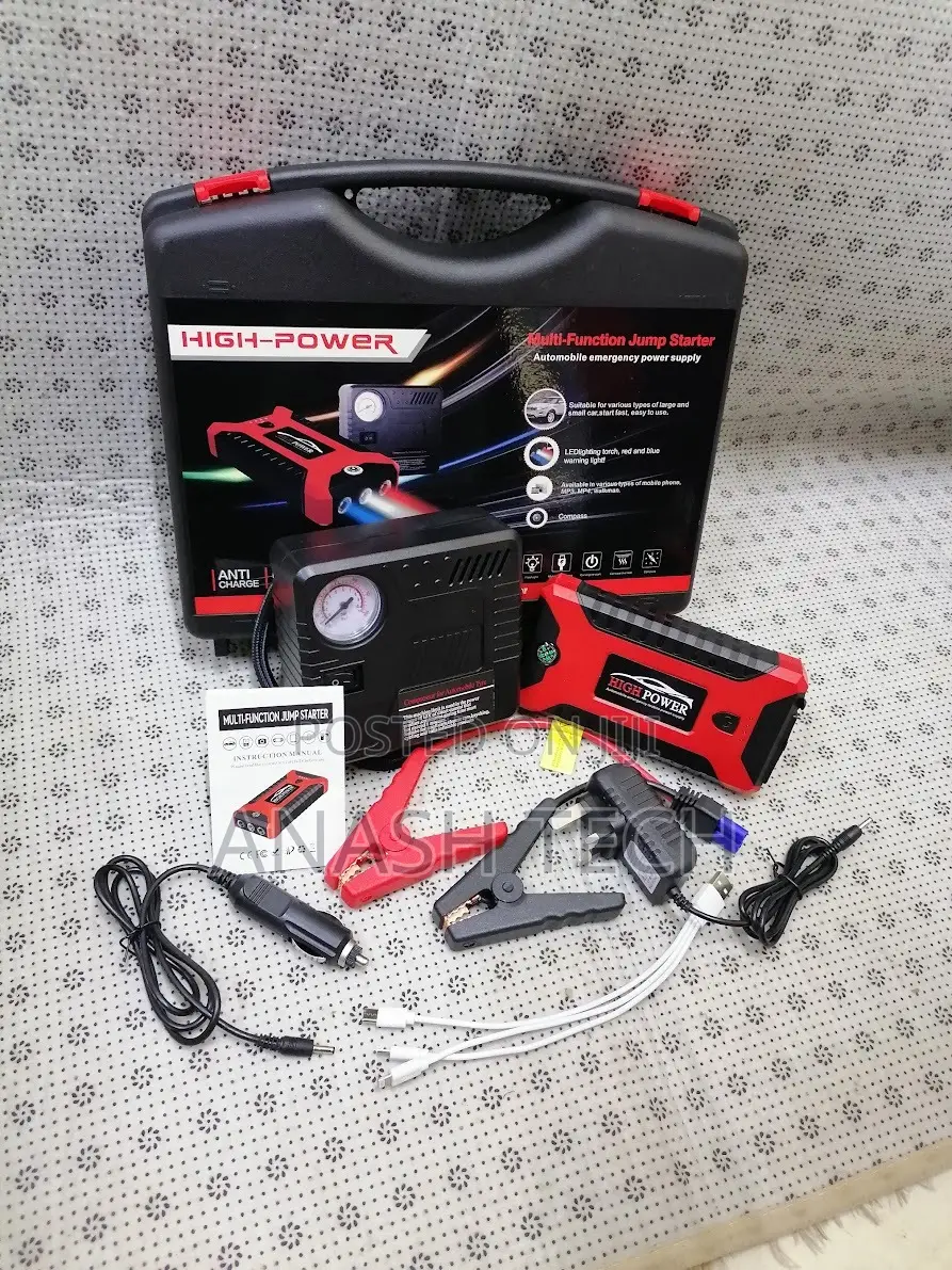Good Quality Jump Starter + Tyre Inflator 80000mah