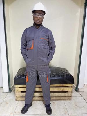 Grey Twill Coveralls - thumbnail 2