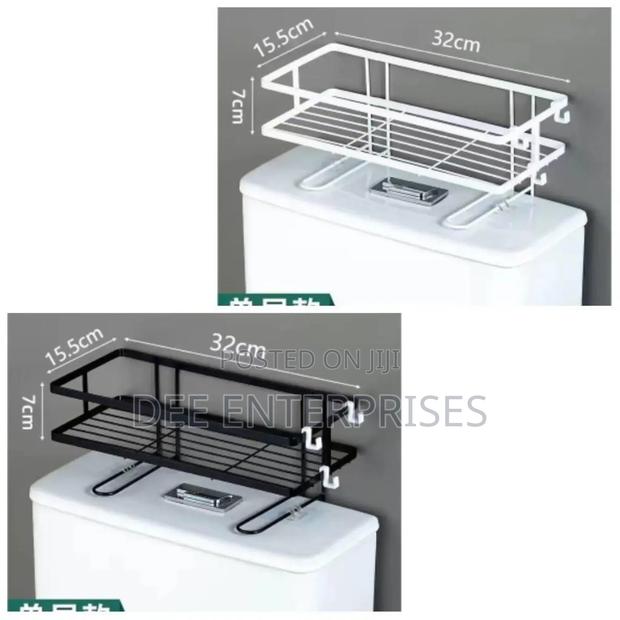 Single Layer Over the Toilet Rack/Shelf Bathroom - thumbnail 3