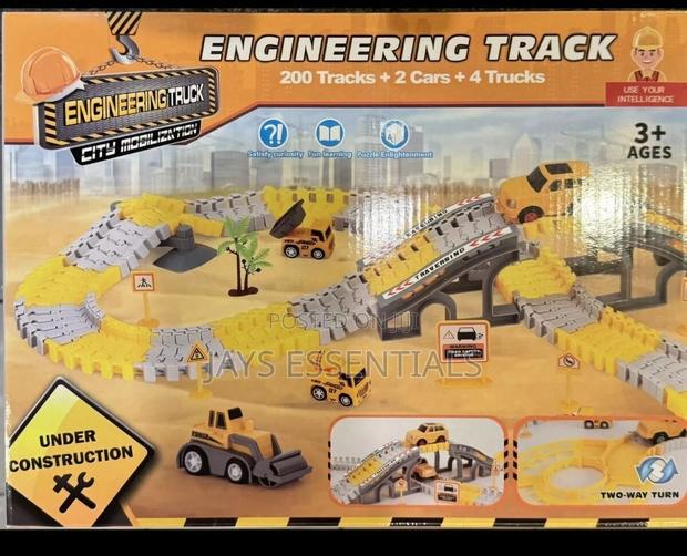 146pc Car Track : Diy Construction Racing Track