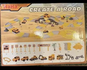146pc Car Track : Diy Construction Racing Track