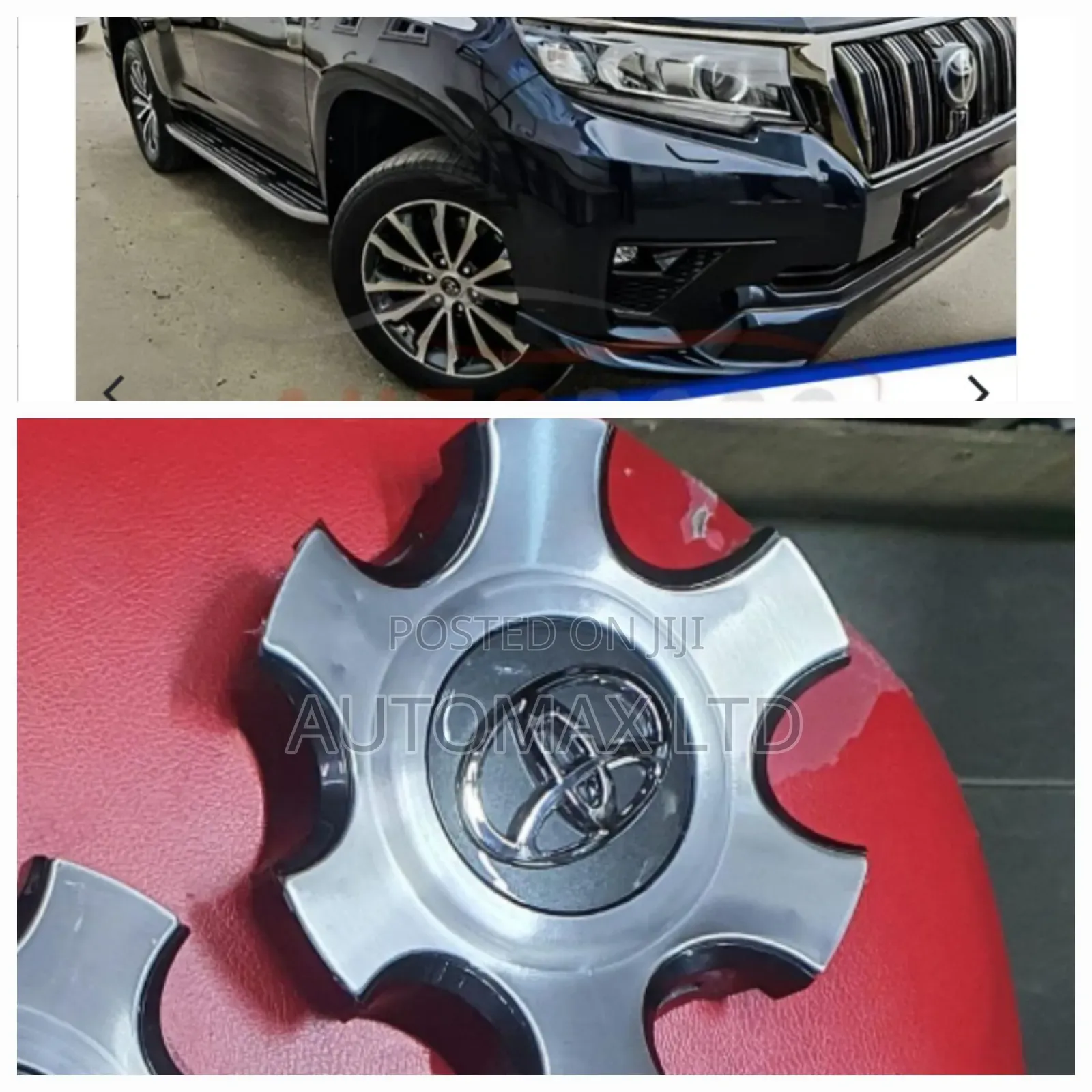 Centre Hub Cap: For J160, Toyota Land Cruiser Prado