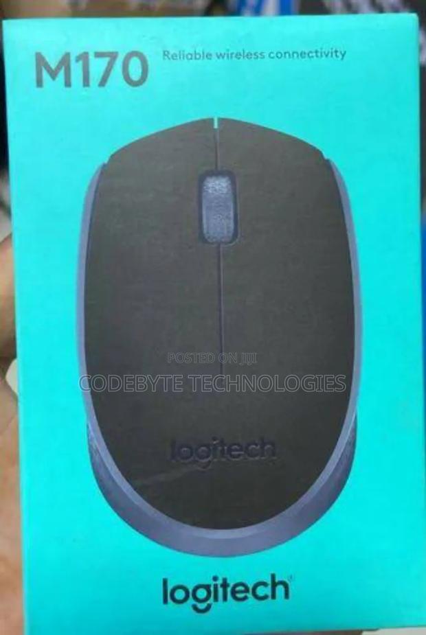 Logitech Wireless Mouse M170 – Grey - main view