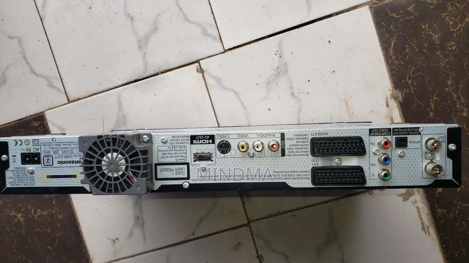 Panasonic HDD DVD Recorder (Model DMR-Ex77