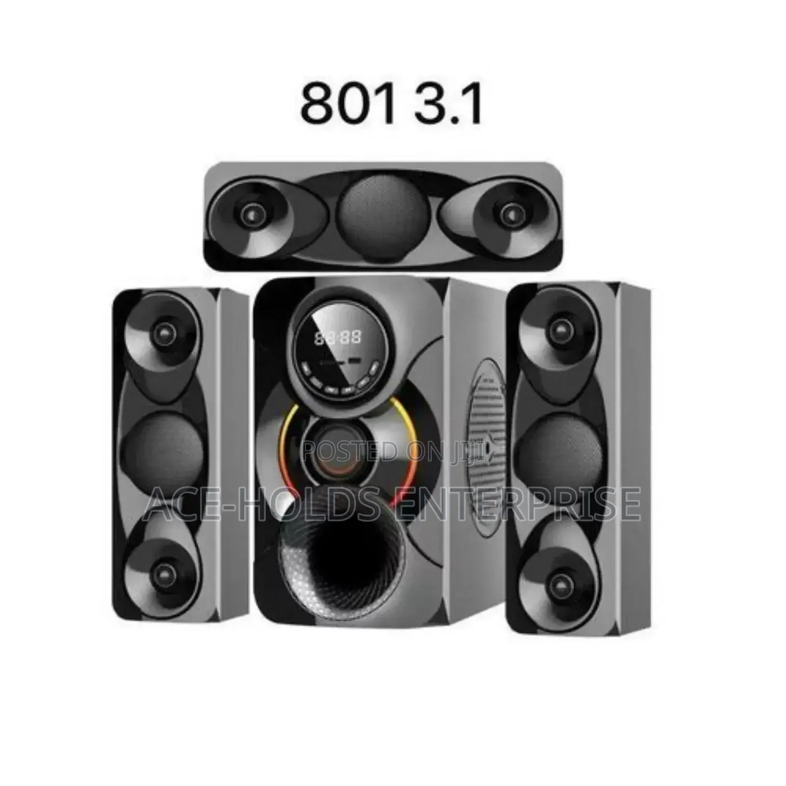 3.1ch Globalstar Home Theater System With Remote Control Woofer Syster