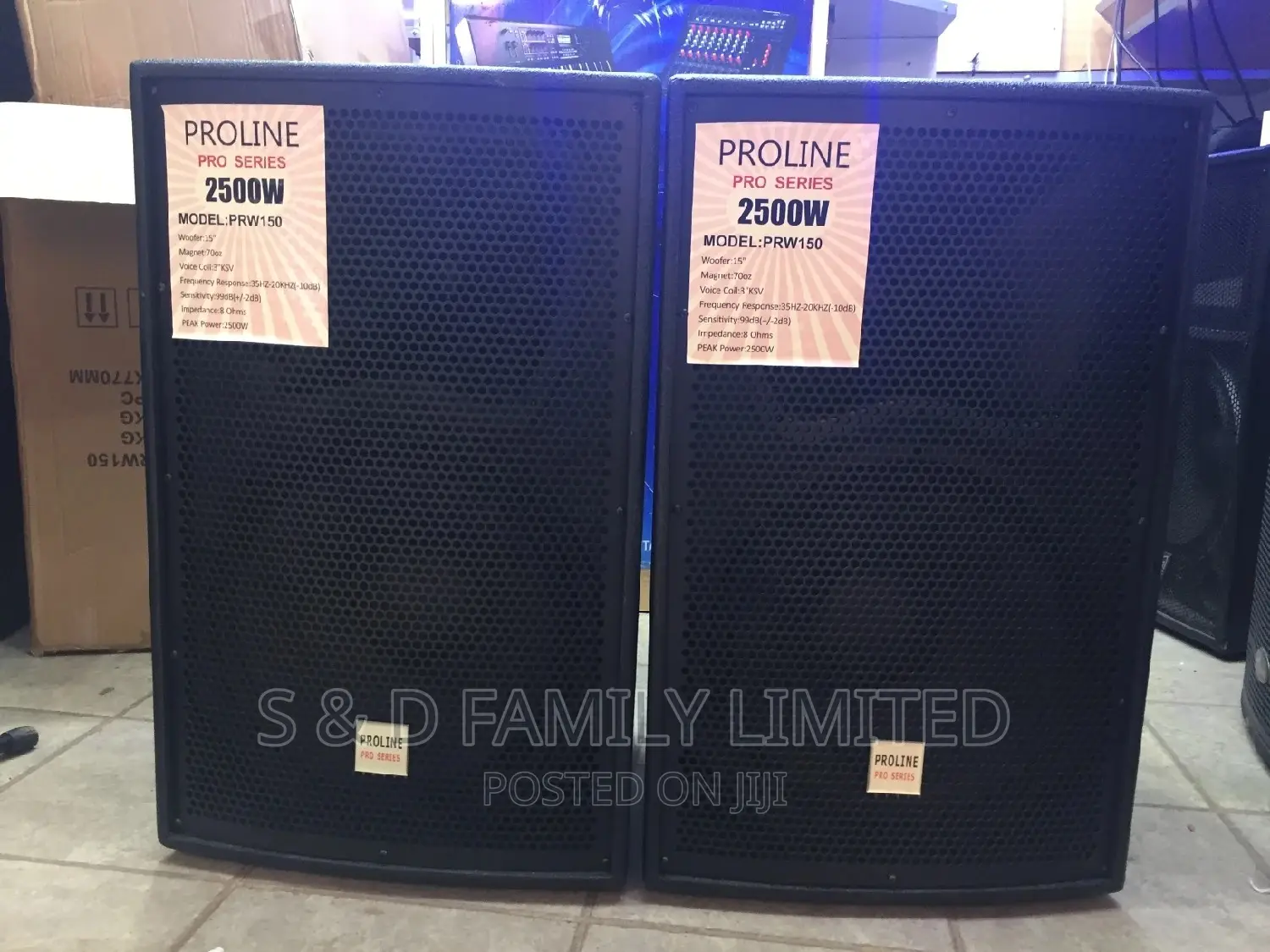 Proline Wooden Midrange Speaker 2500 Watts