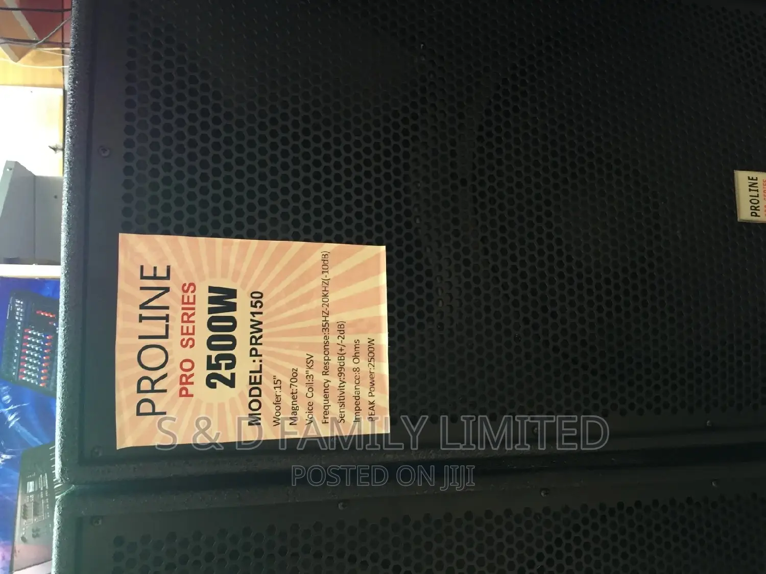 Proline Wooden Midrange Speaker 2500 Watts