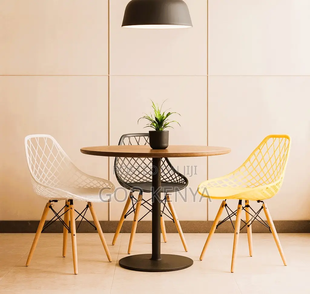 Dinning Chair; Durable Polypropylene Dining Chair