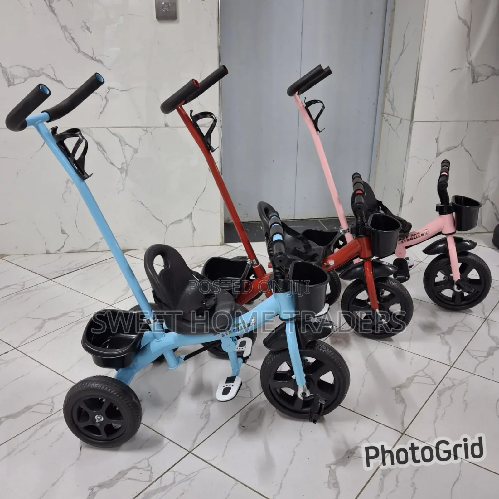 Super Quality Tricycle With a Push Handle