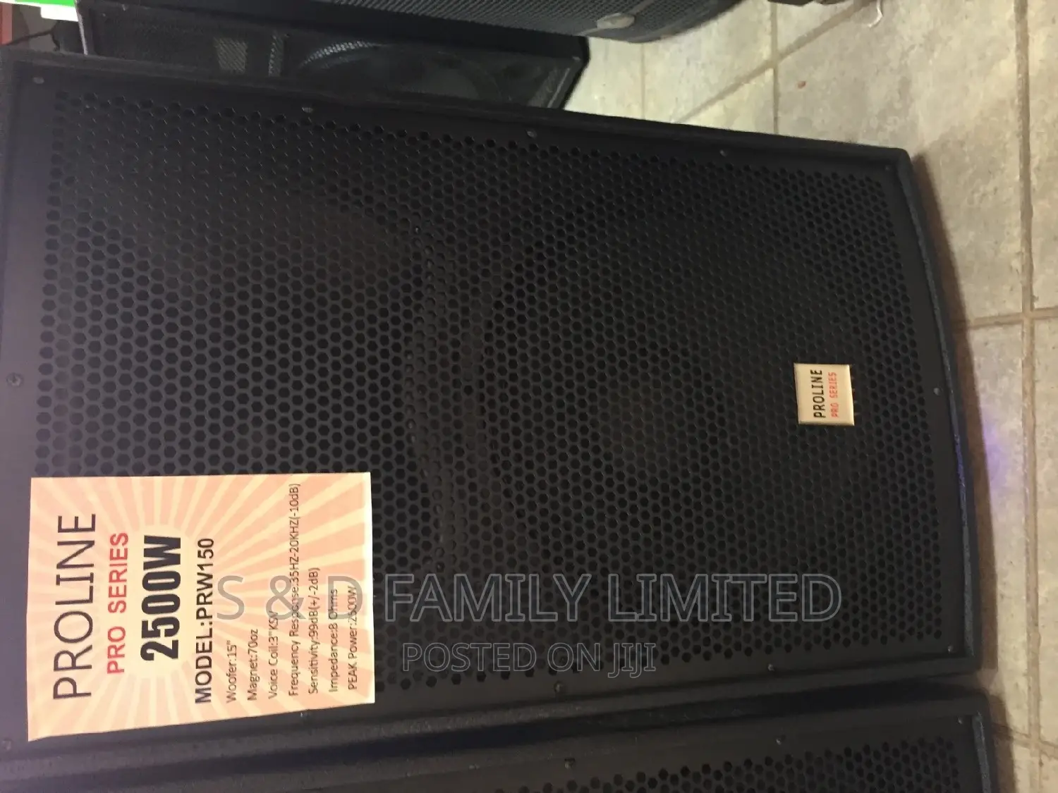 Proline Wooden Midrange Speaker 2500 Watts
