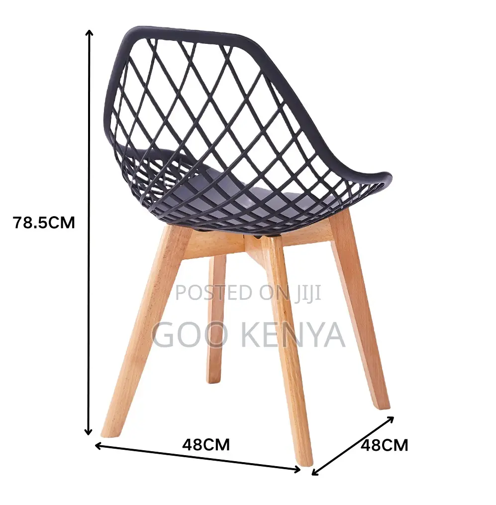Dinning Chair; Durable Polypropylene Dining Chair