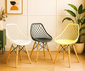 Dinning Chair; Durable Polypropylene Dining Chair