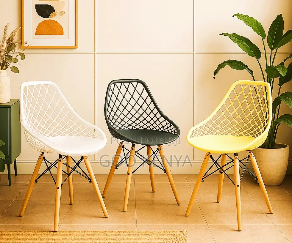 Dinning Chair; Durable Polypropylene Dining Chair
