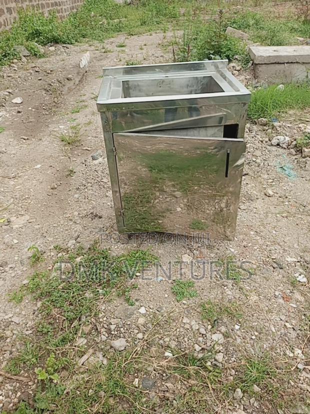 Modernized Stainless Single Sink/ Hands Washing Station - main view