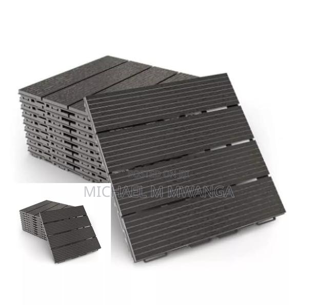 Wood Plastic Composite Decking Tiles