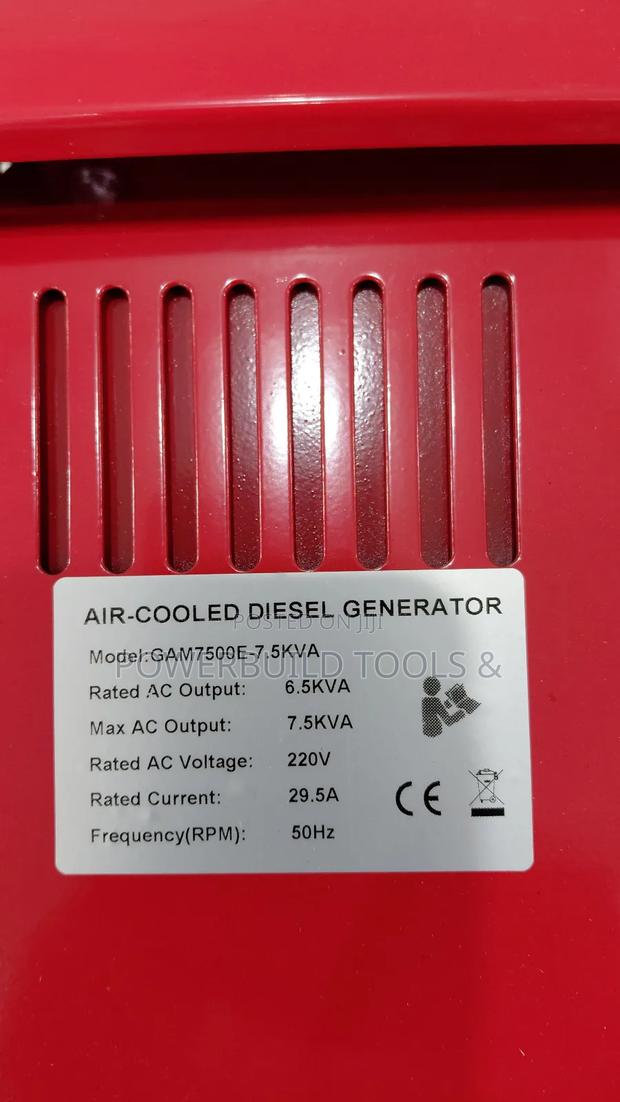 Gam 7.5kva Diesel Generator 7.5kva Single Phase - thumbnail 4