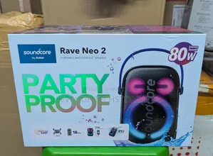 Soundcore Anker Rave Neo 2 Portable Speaker With 80w