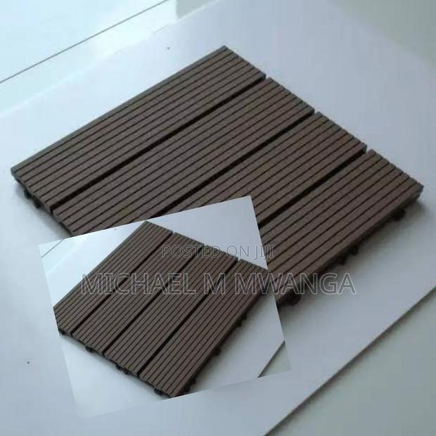 Pool-Side WPC Decking Tiles - main view