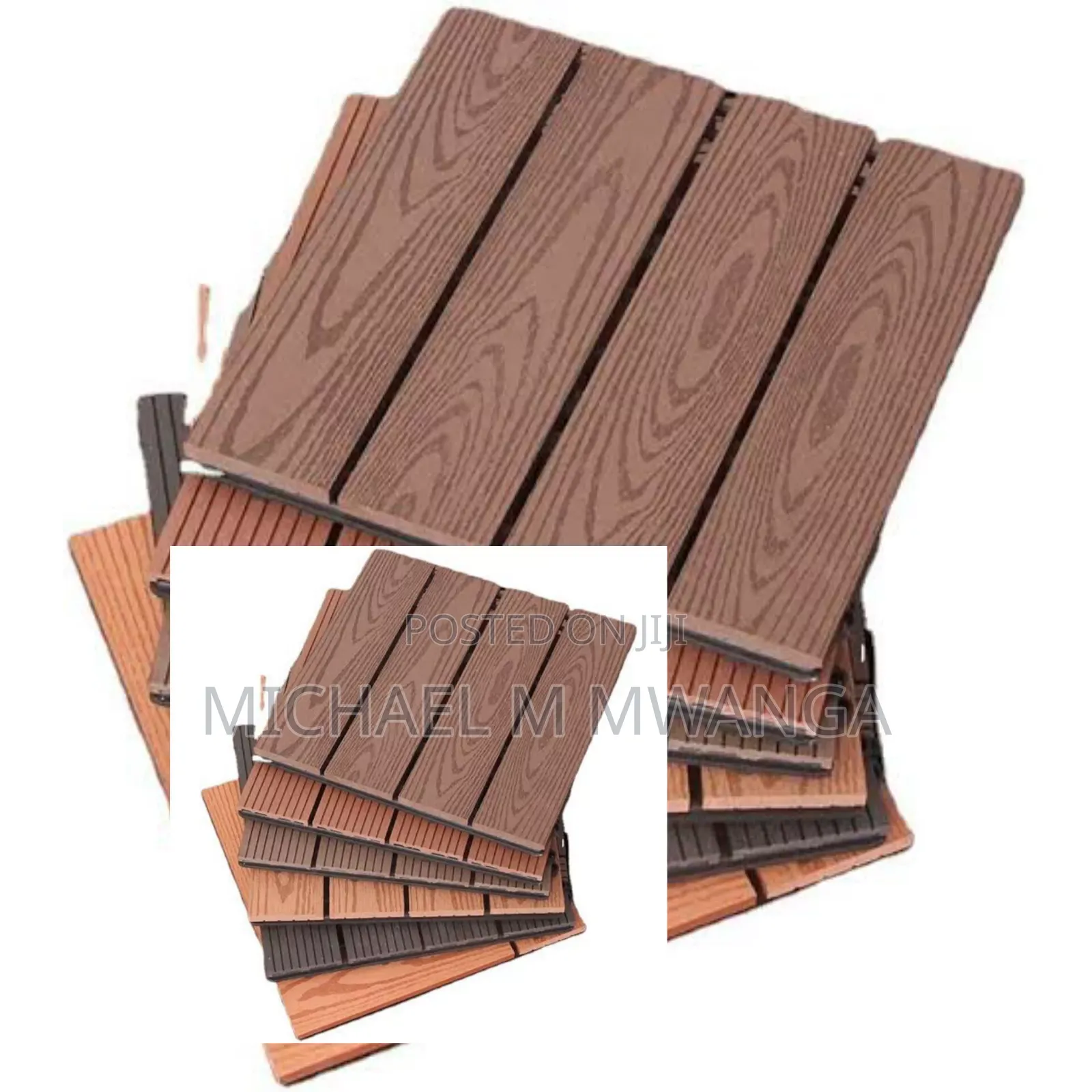 Inter Locking WPC Tiles Flooring