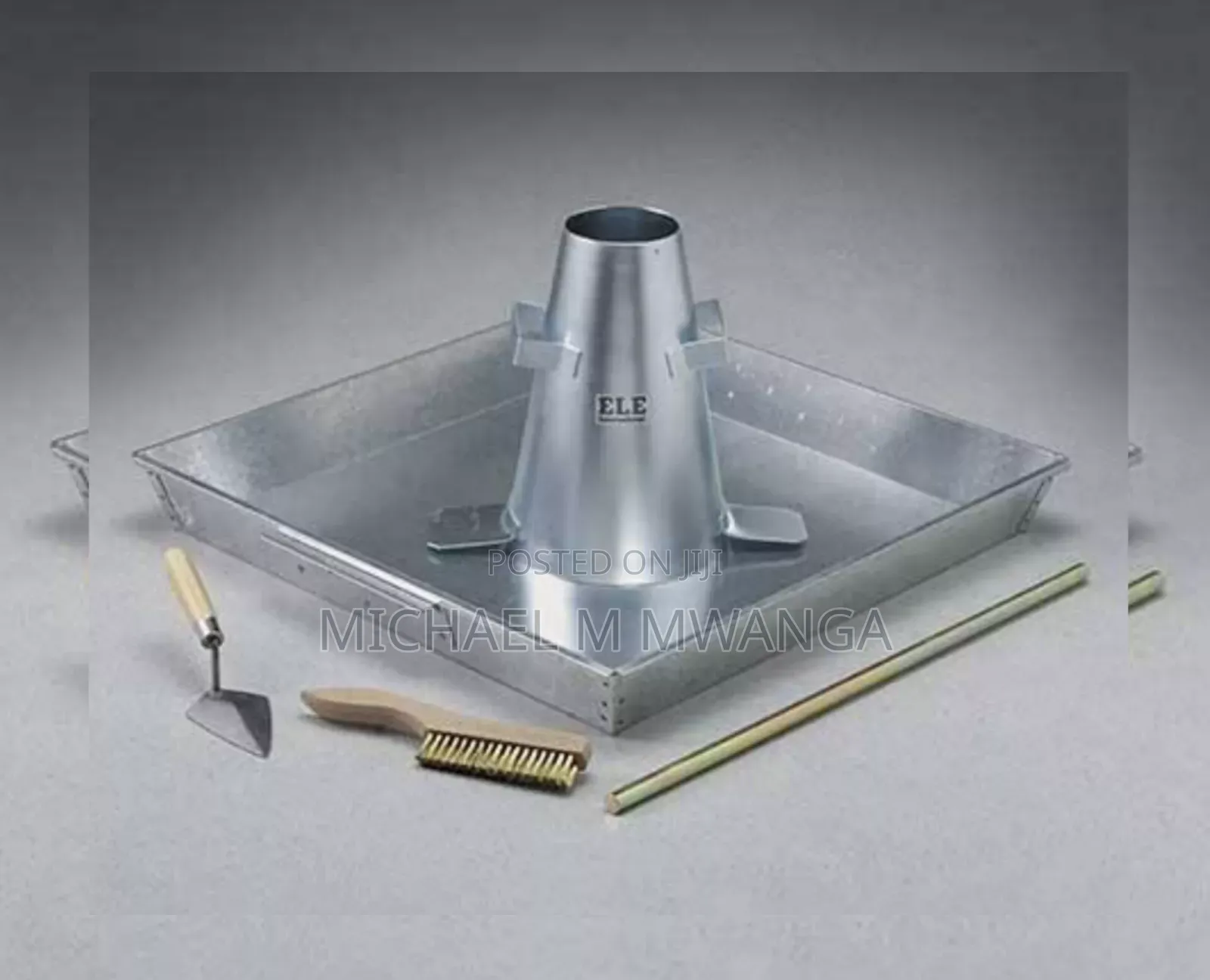 Accurate Heavy Duty Slump Cone Test Kit