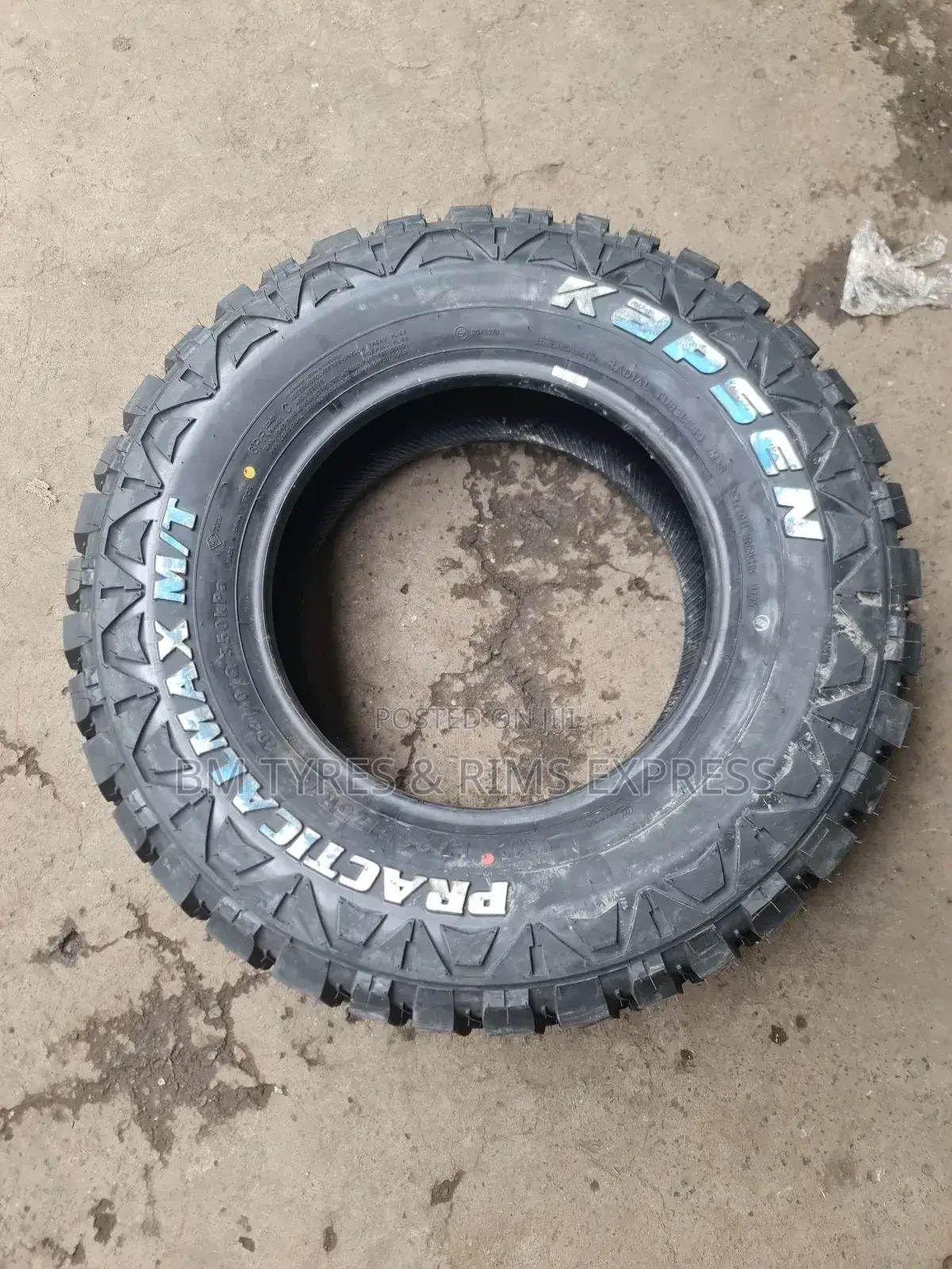 235 /75 R15 Kapsen Tyres (Mud Terrrain) Commercial.