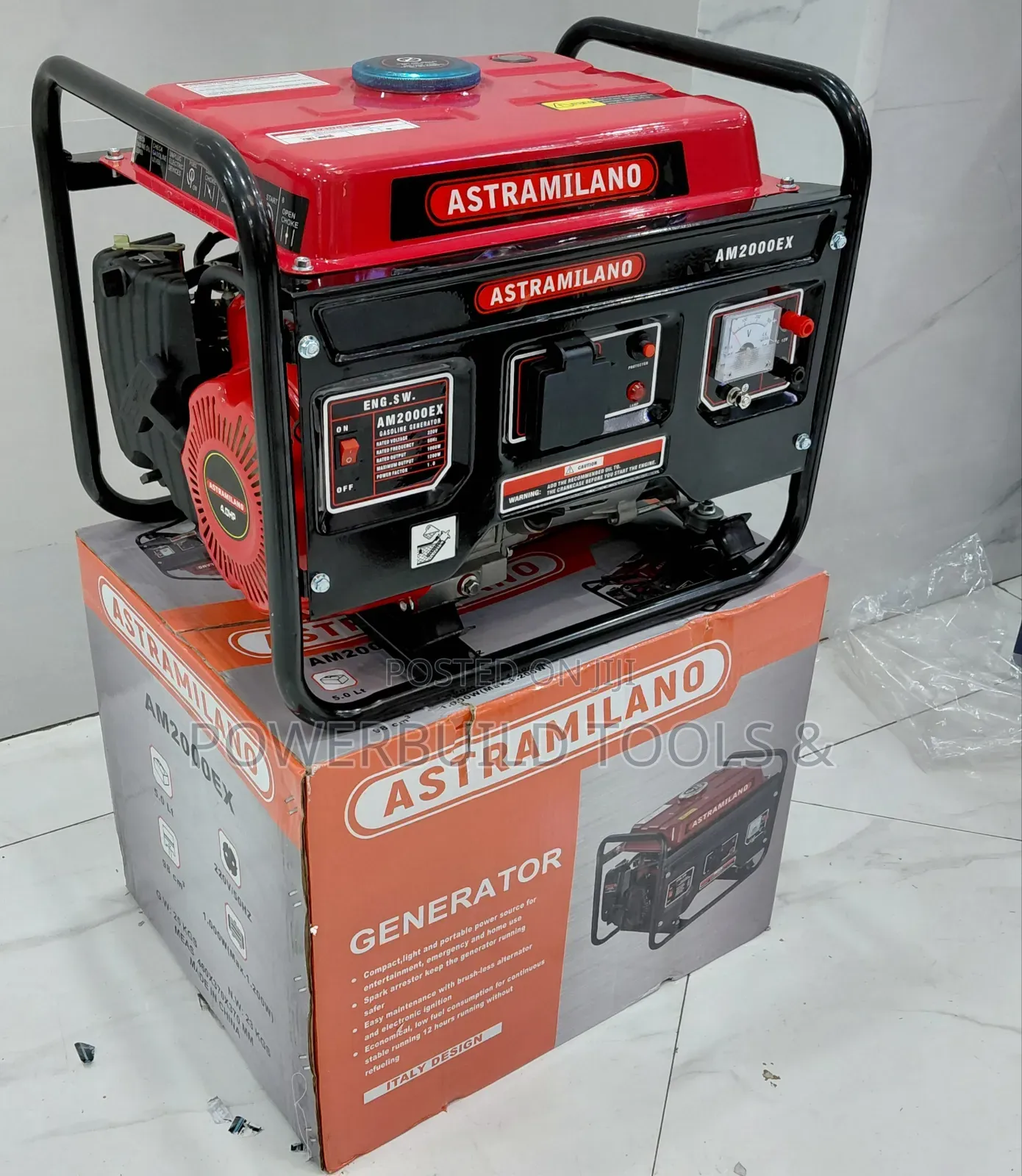 Astramilano 1.2kva Petrol Generator 4 Stroke