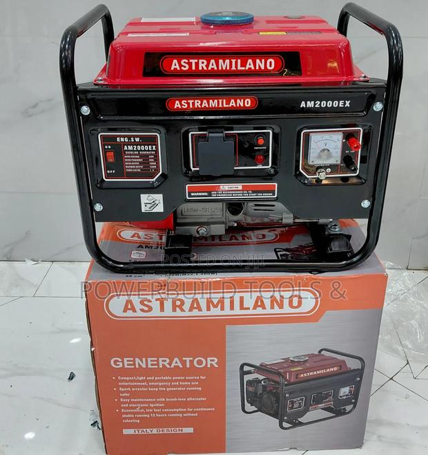 Astramilano 1.2kva Petrol Generator 4 Stroke - thumbnail 2