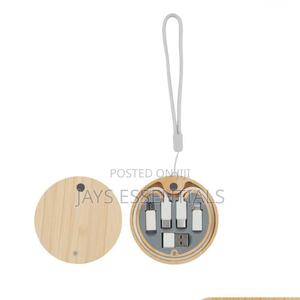 6-in-1 Bamboo Charging Cable Adapter Kit - main view