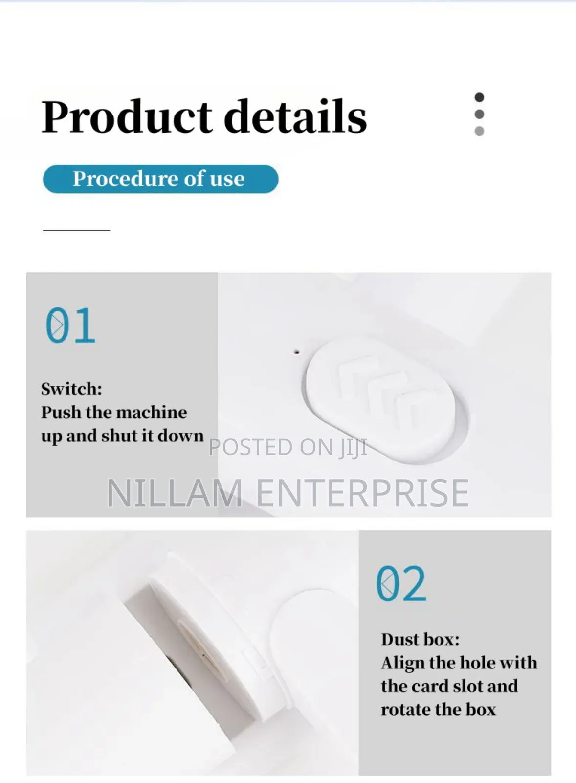 *High Pressure Dust Suction and Mite Remover