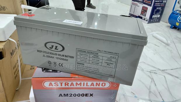 Jl 200ah Deep Cycle Solar Battery 12v - thumbnail 2