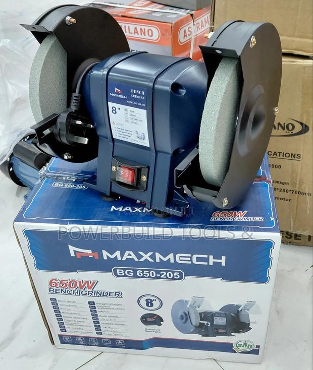 Bench Grinder 8" 650w Electric - thumbnail 2