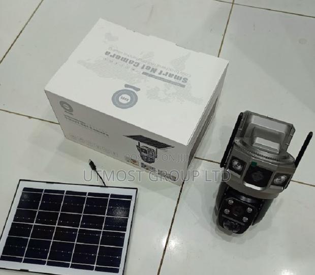 V380 Solar 4g Dual CCTV Camera -- 4g Connectivity for Remote Access - main view