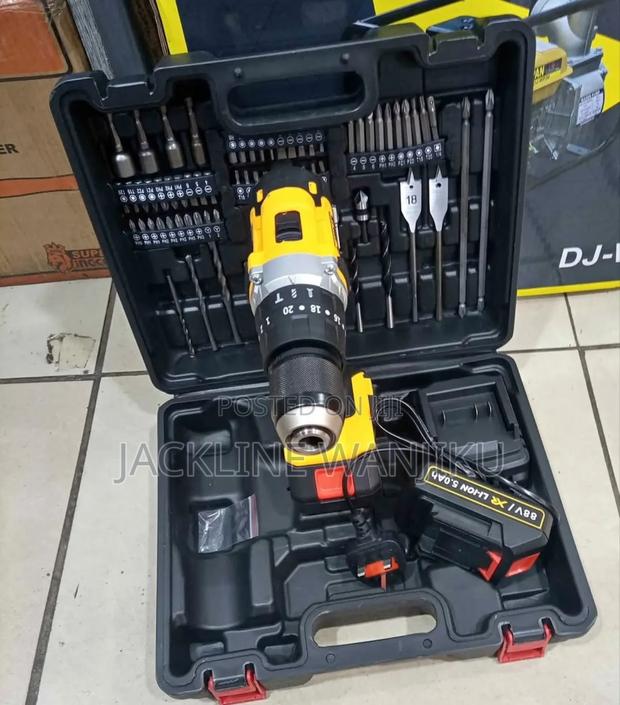 Dewalt Cordless Drill With Harmer,/ Rechargeable Dewalt Drill 88v - main view
