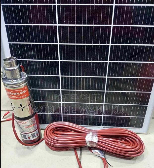 Submersible Dc Pump 24v With a Maximum Head of 150feet With 250w Solar - main view