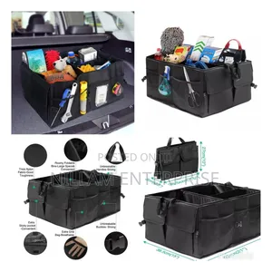 Large Capacity Divided High Quality Car Boot Organizer