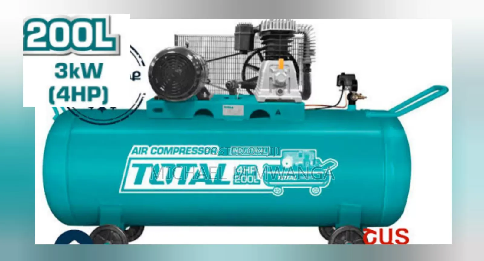 Long -Running Air Compressor 200l