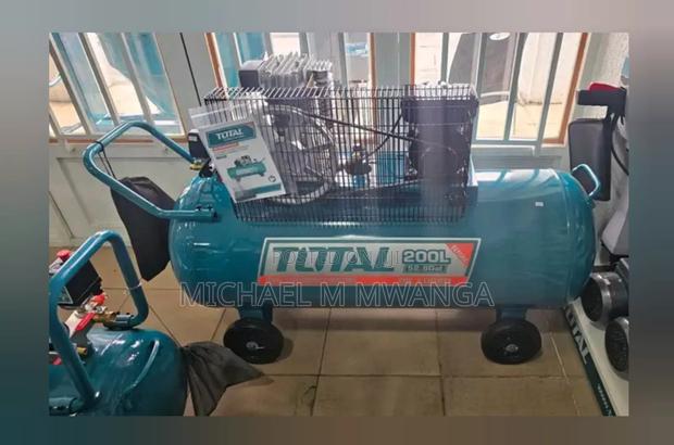 Long -Running Air Compressor 200l - thumbnail 2