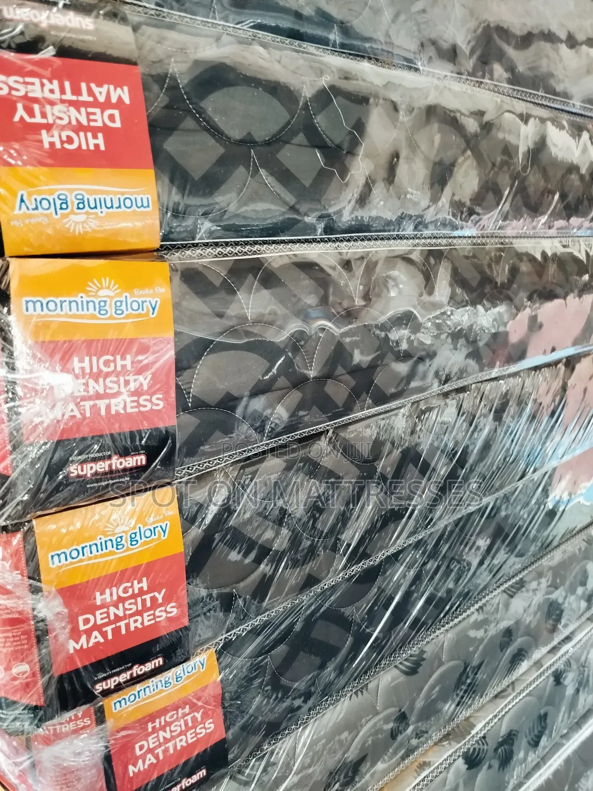 Double Bed - 4ft × 6ft 8inch Hd Quilted Mattresses + Free Delivery.