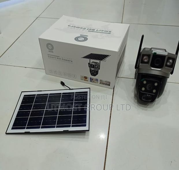 V380 4g Dual Solar Camera High-Resolution Video Advanced Night Vision - main view
