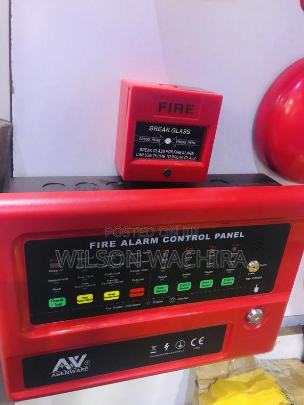 Fire Alarm Control Panel. 2 Zone - main view