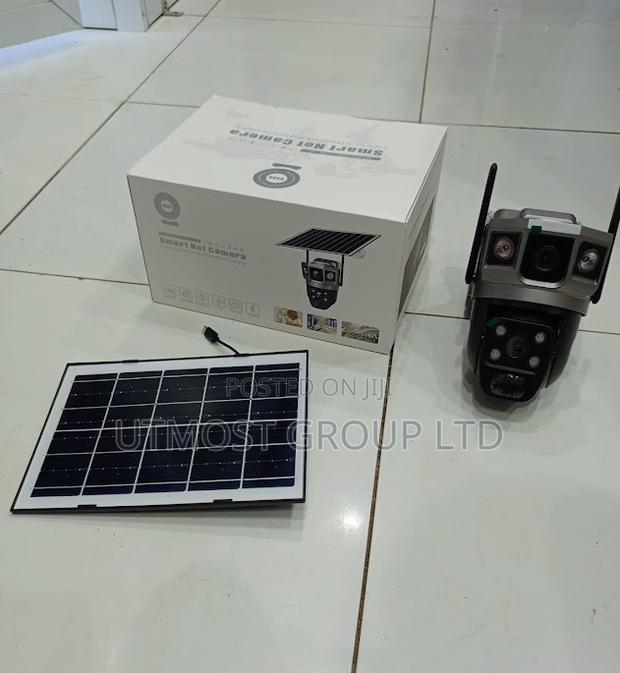 4g V380 Pro Dual Solar Camera -- Dual Cameras for Reliable View