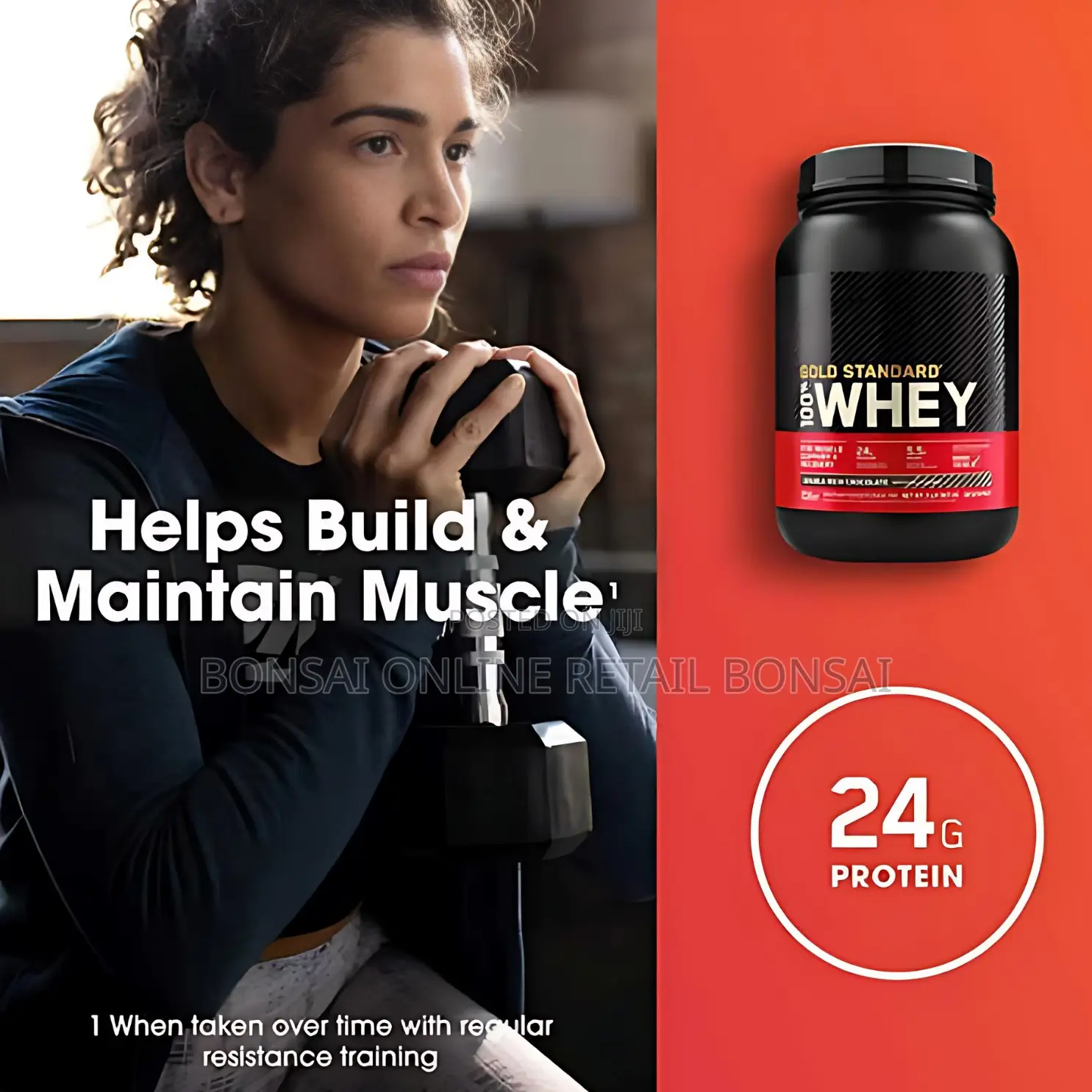 Gold Standard 100% Whey Protein Powder Protein 12 Servings Muscle